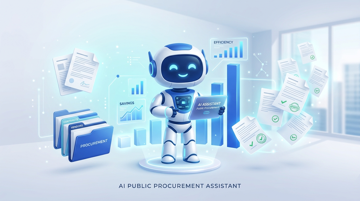 Ilustrație Asistent Inteligent AchizIT